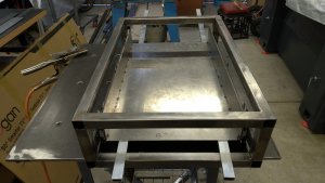 DIY - TIG Welding Cart. Fitting the steel draw.