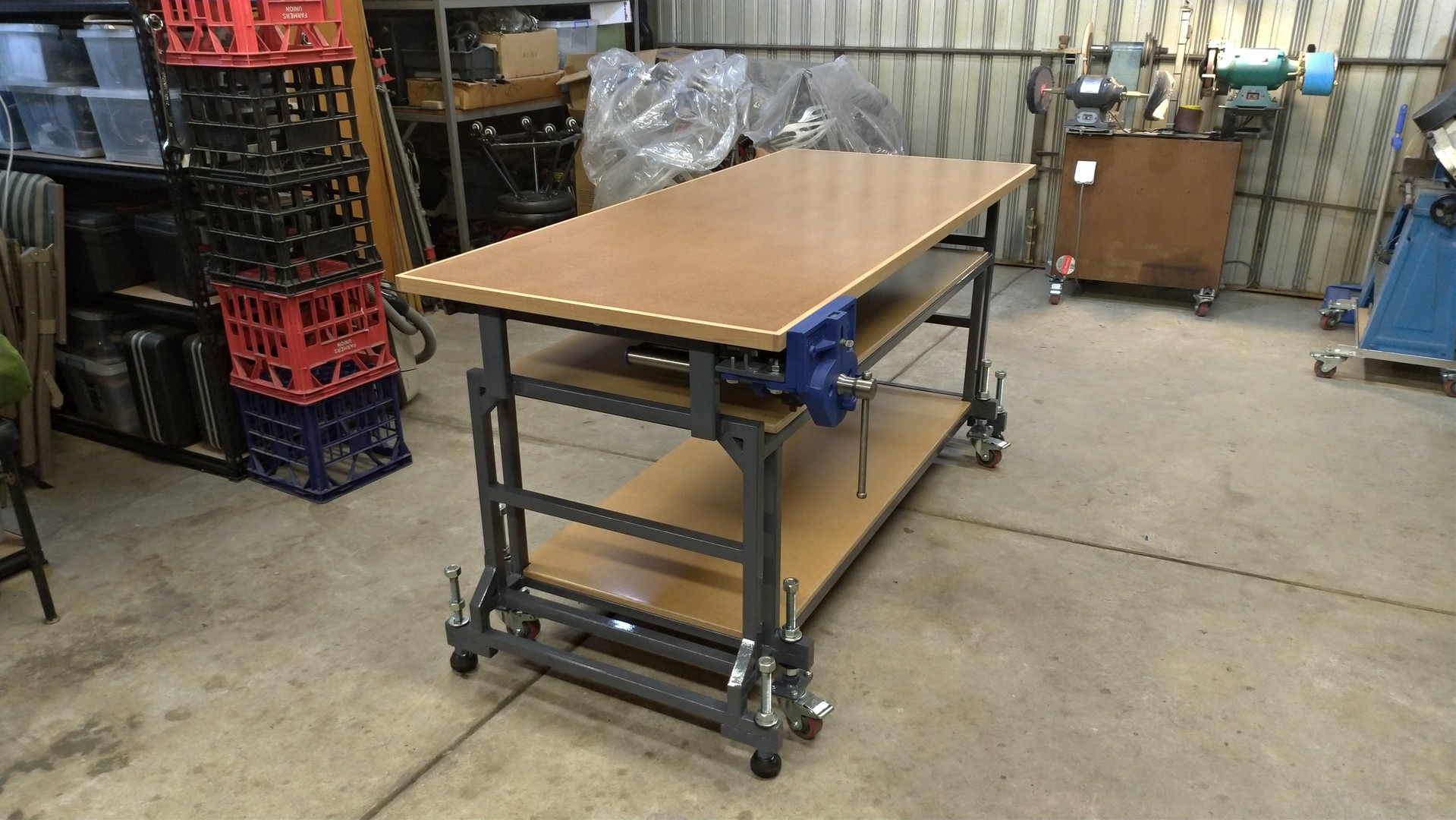 Diy clearance metal workbench